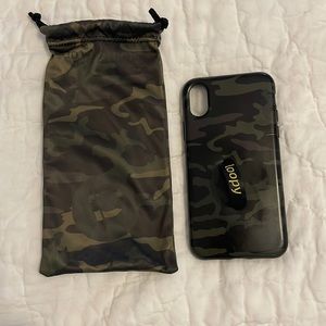 iPhone xS loopy case with bag and loops